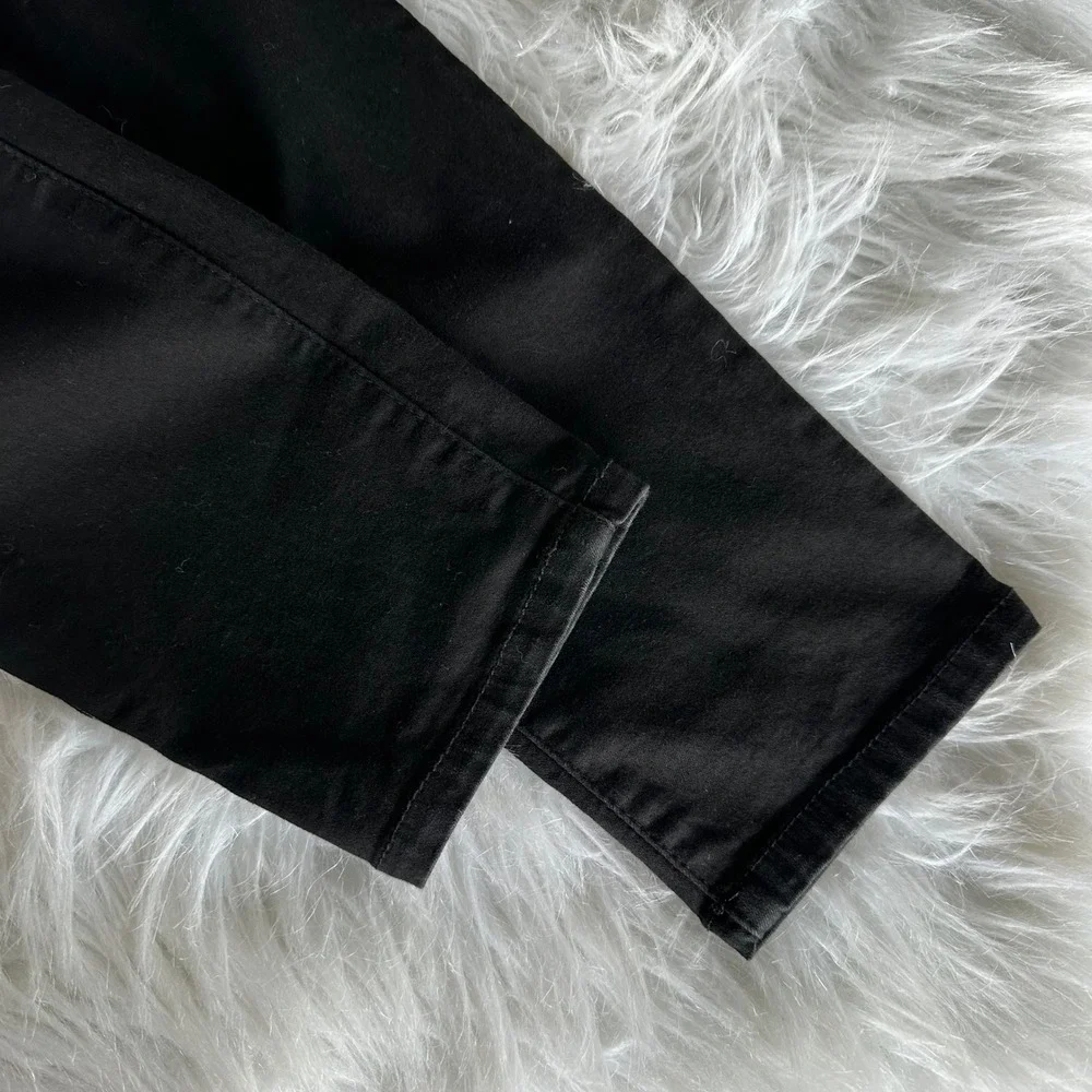 Wit & Wisdom Black Skinny Jeans High Rise Denim Stretch Casual Preppy Size 14 - Picture 4 of 8